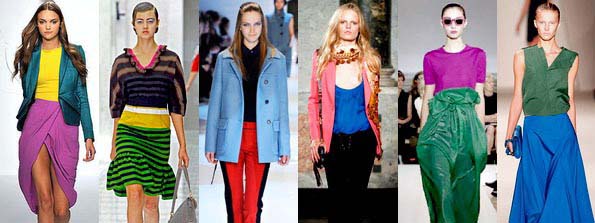 Тренд 2012 - color blocking. 